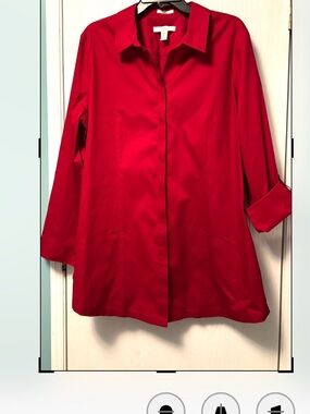 Chicos tunic size 3.5 30 inches long